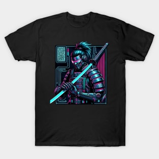 Samurai Cyberpunk T-Shirt